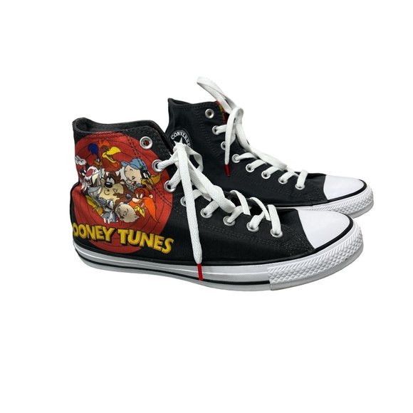 Converse Other - Converse Chuck Taylor All Star Hi Looney Tunes Record Sneaker Unisex M-9 W-11